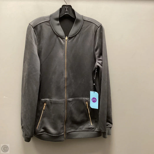 Jacket Other By Joy Mangano In Grey, Size: M