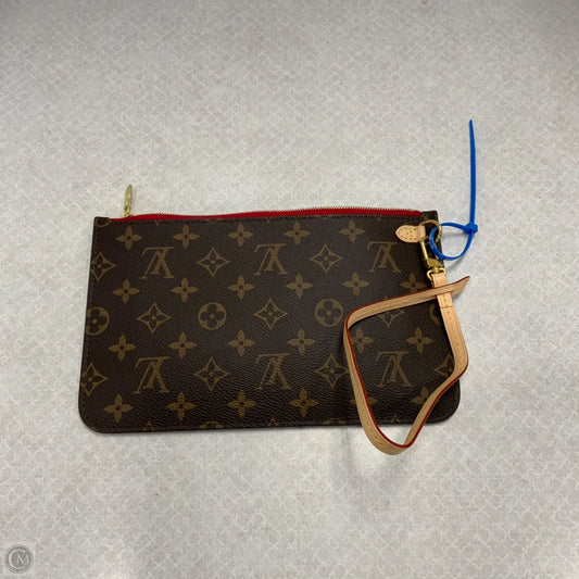 Wristlet Luxury Designer By Louis Vuitton, Size: Small