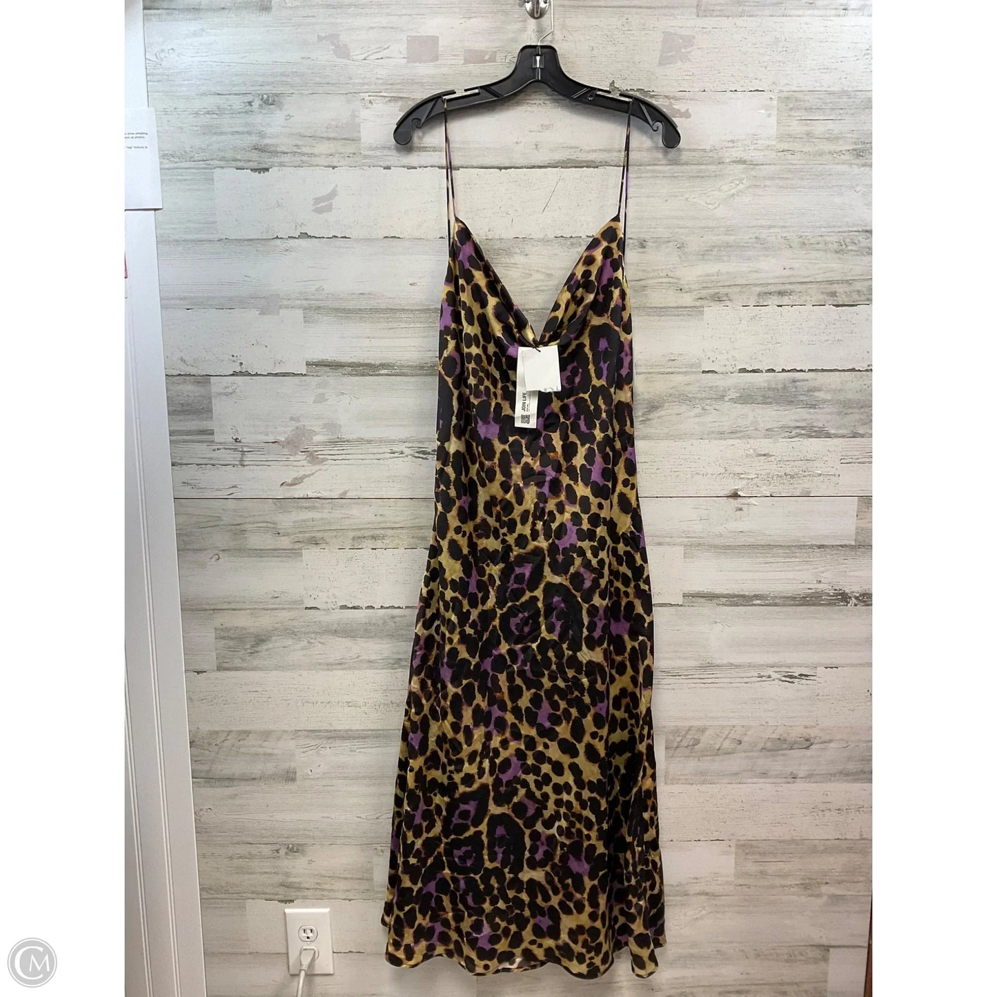 Dress Casual Maxi By Zara In Animal Print, Size: Xxl