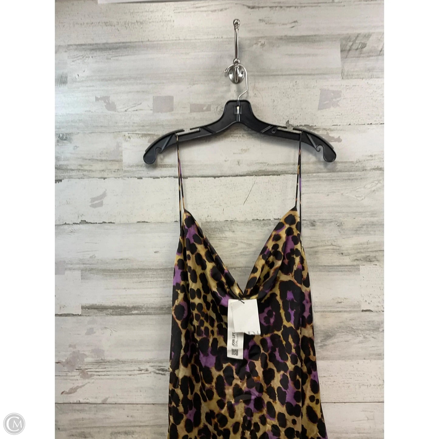 Dress Casual Maxi By Zara In Animal Print, Size: Xxl