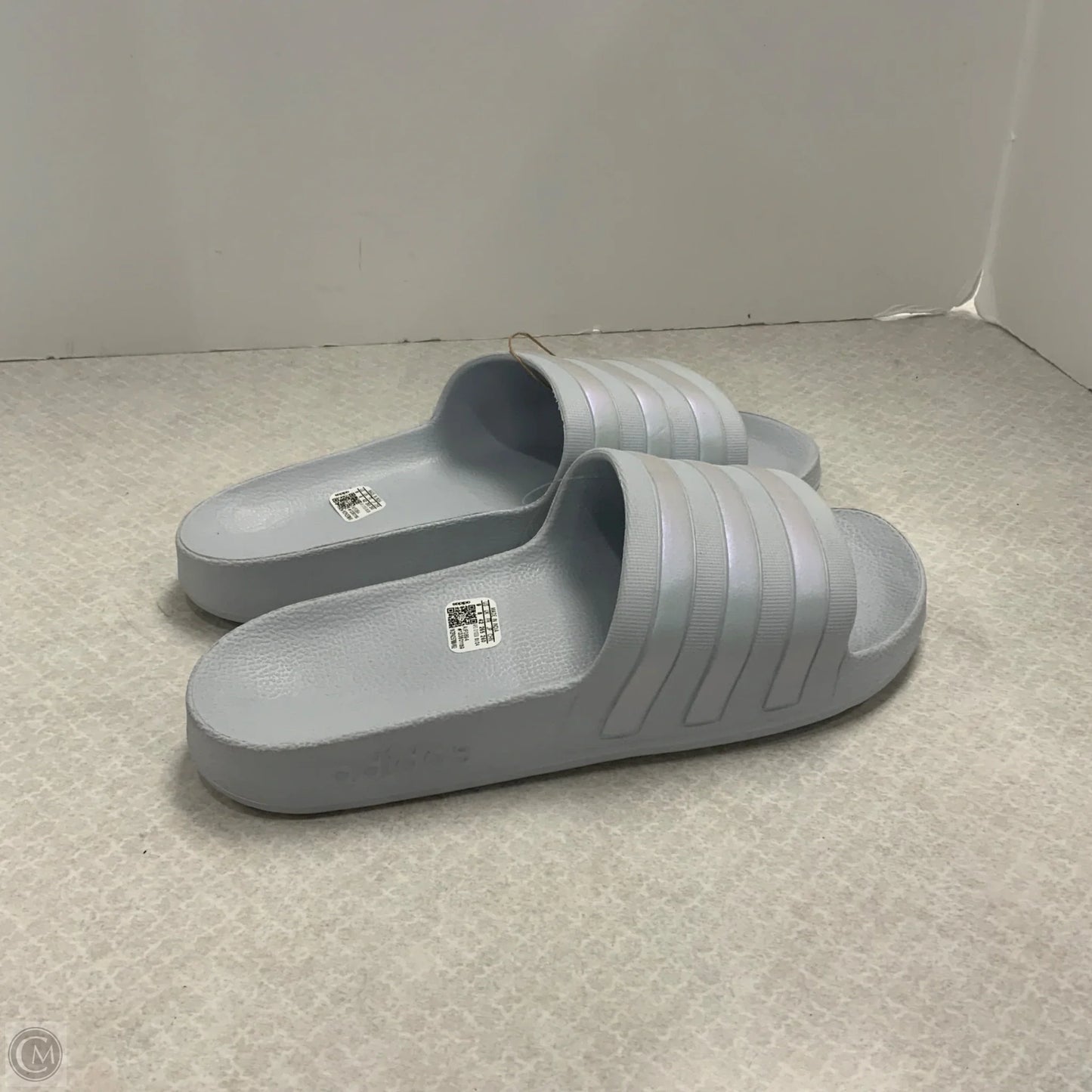 Sandals Sport By Adidas In Grey, Size: 9
