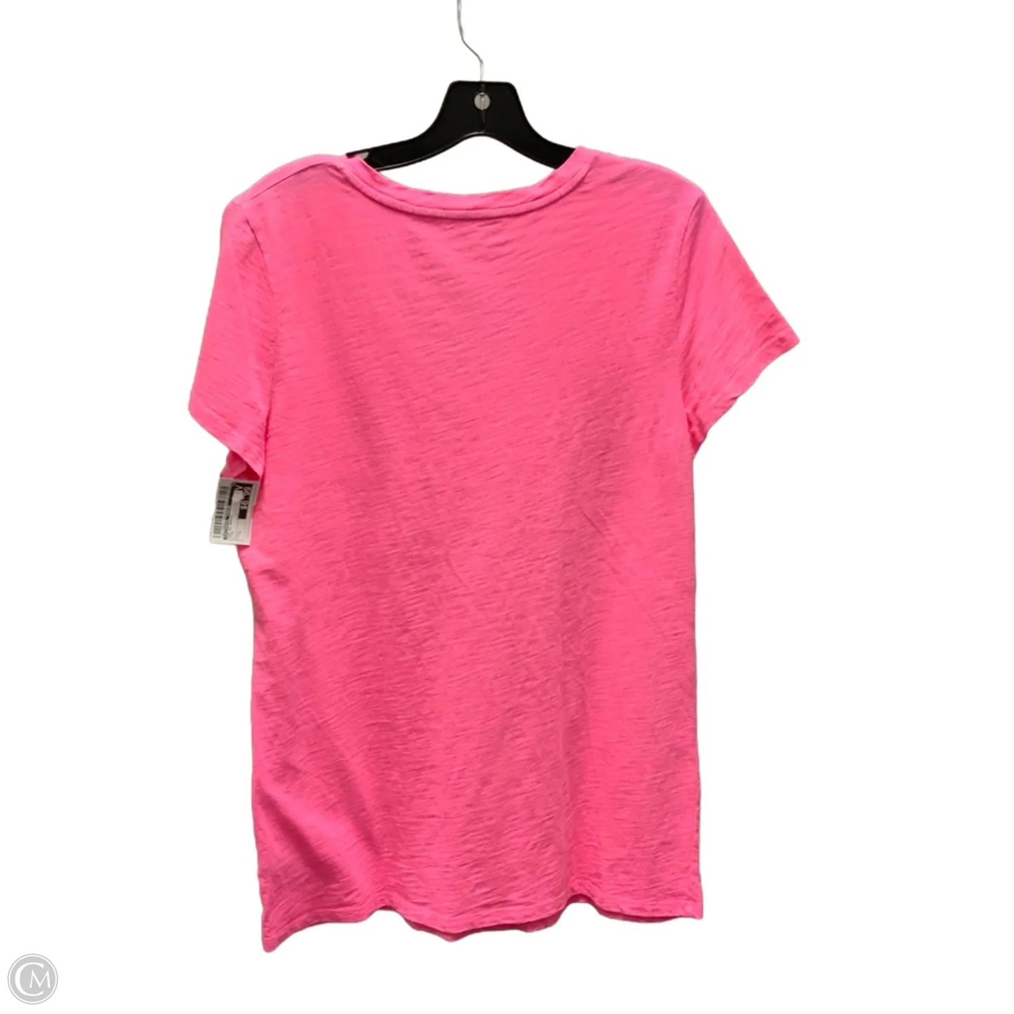 Top Short Sleeve Basic By Universal Thread In Pink, Size: L