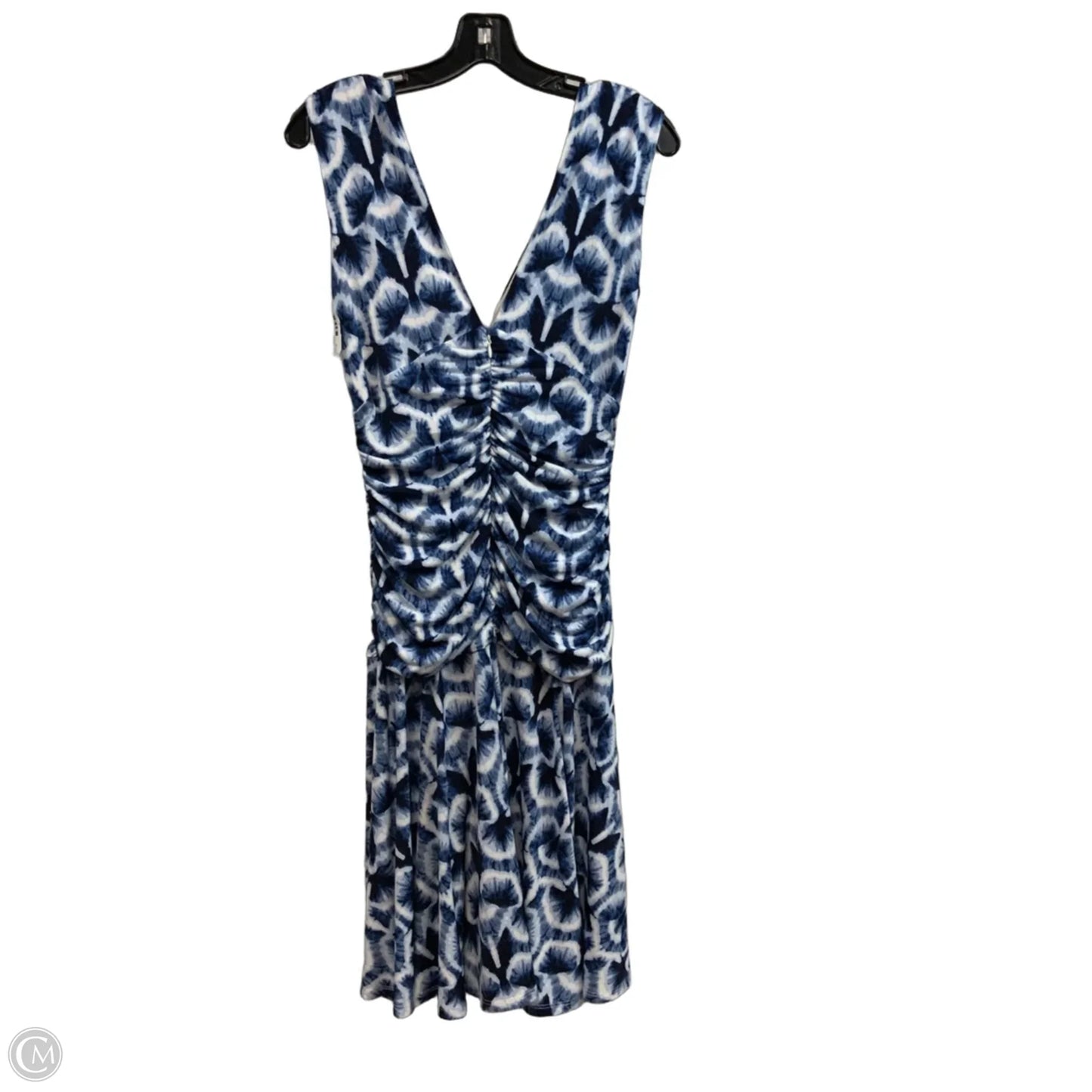 Dress Casual Short By White House Black Market In Blue & White, Size: Xs