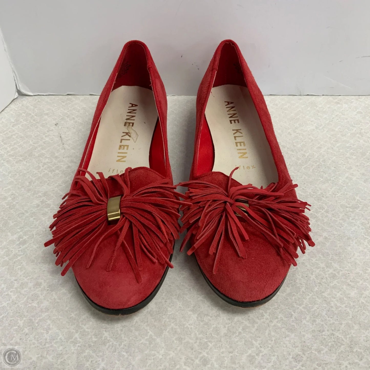 Shoes Flats By Anne Klein In Red, Size: 7.5