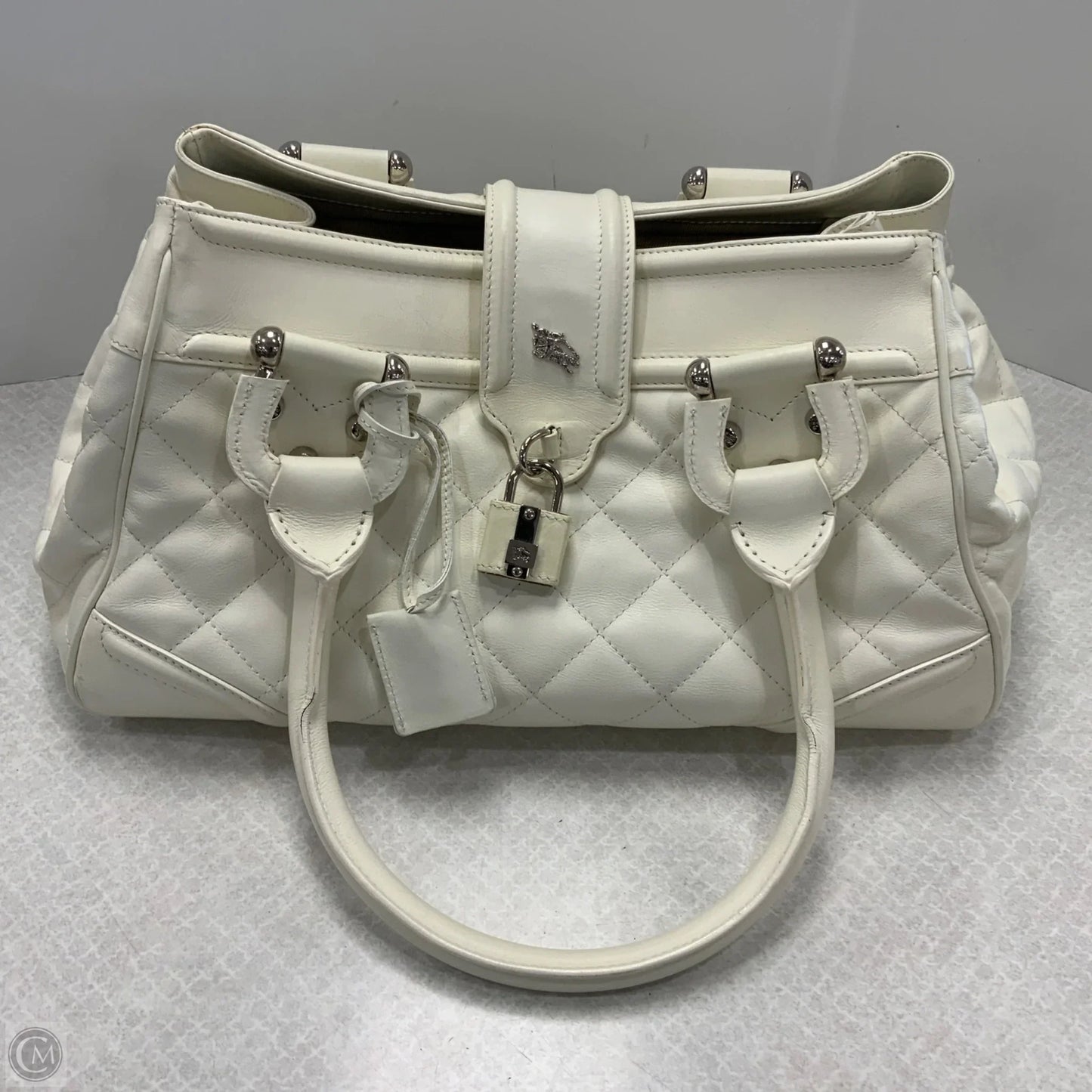 Handbag Luxury Designer By Burberry, Size: Large