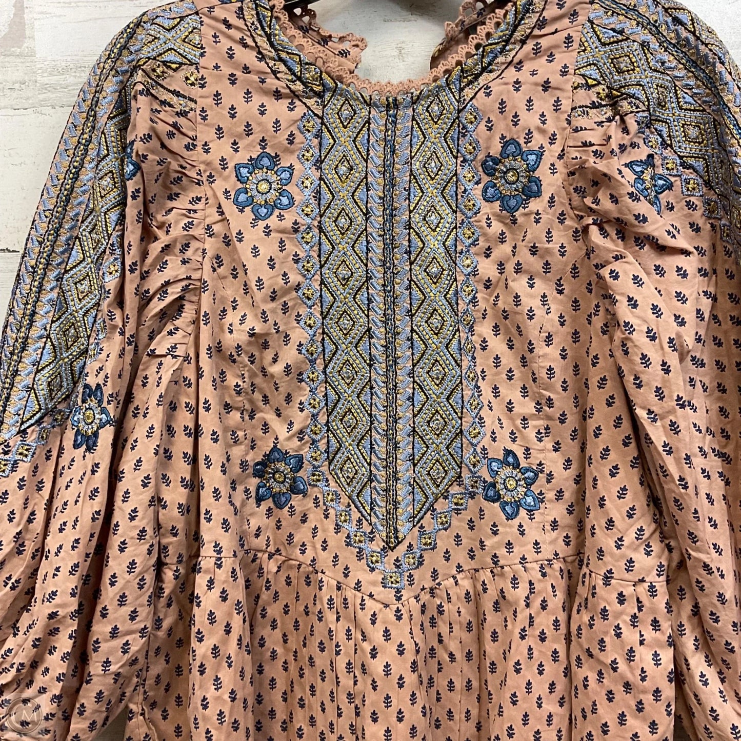 Dress Casual Short By Anthropologie In Beige, Size: S