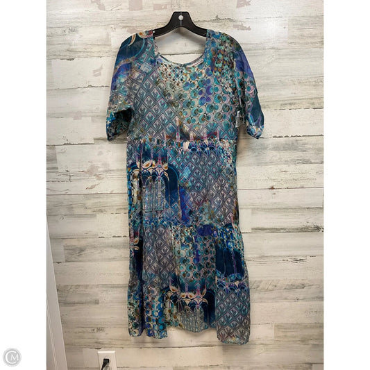 Dress Casual Short By Johnny Was In Blue, Size: Xs