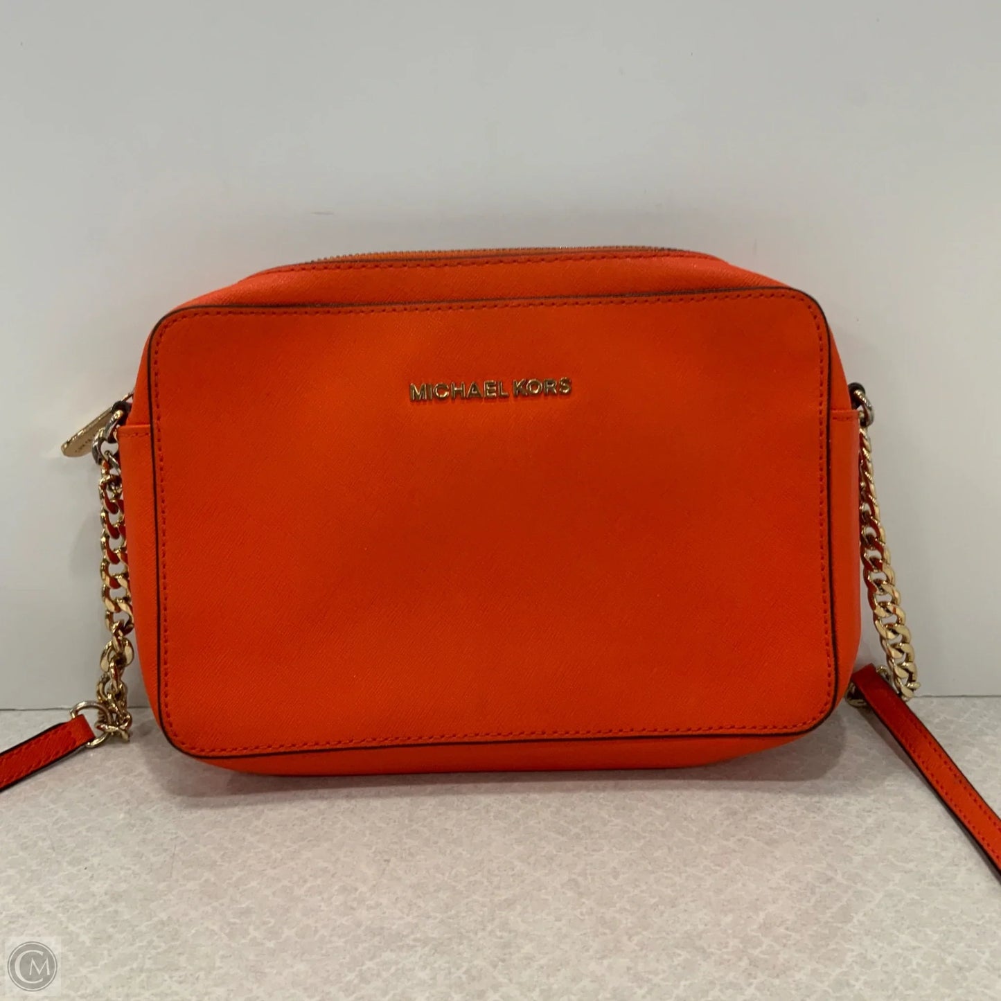 Crossbody Designer By Michael Kors, Size: Medium