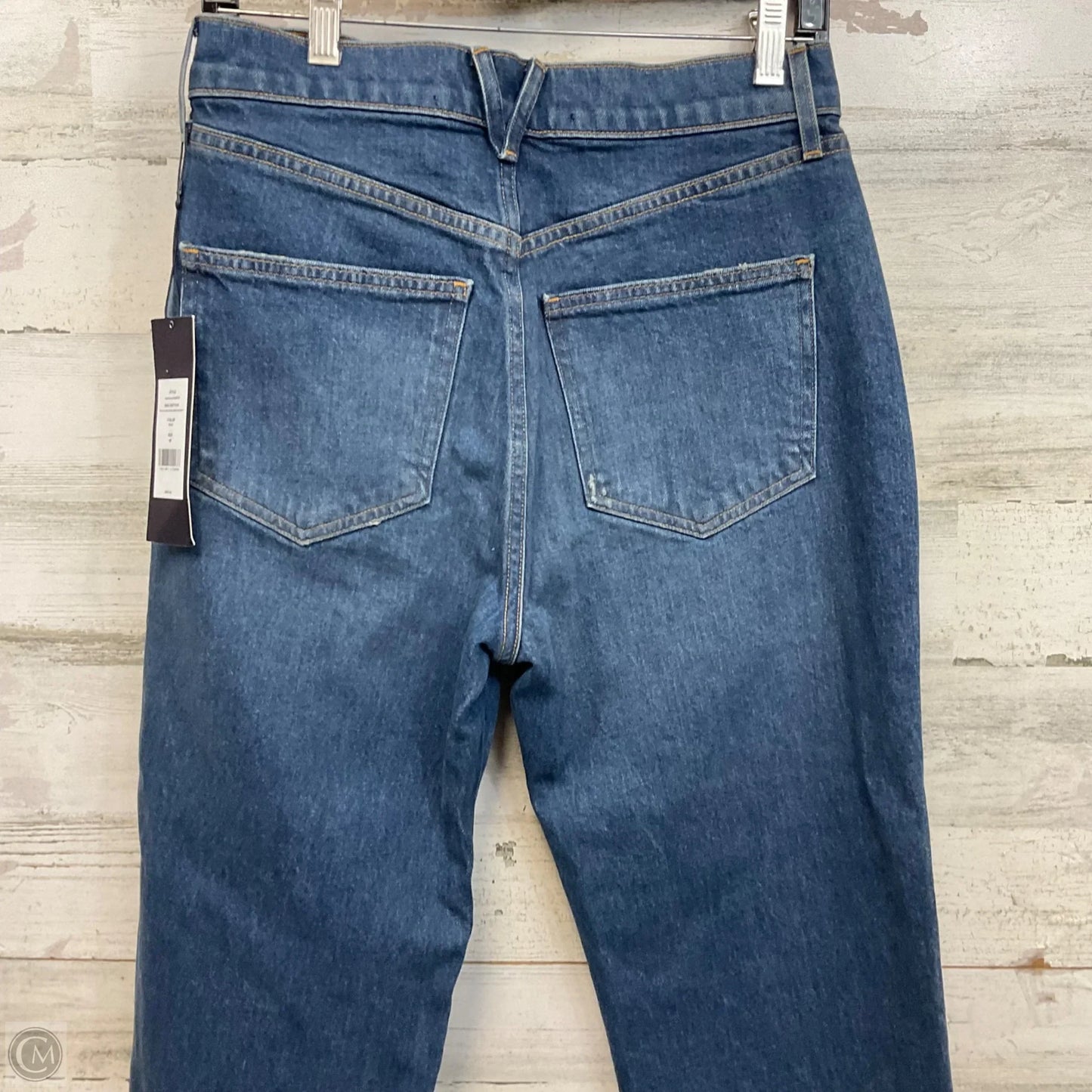 Jeans Straight By Veronica Beard In Blue Denim, Size: 6