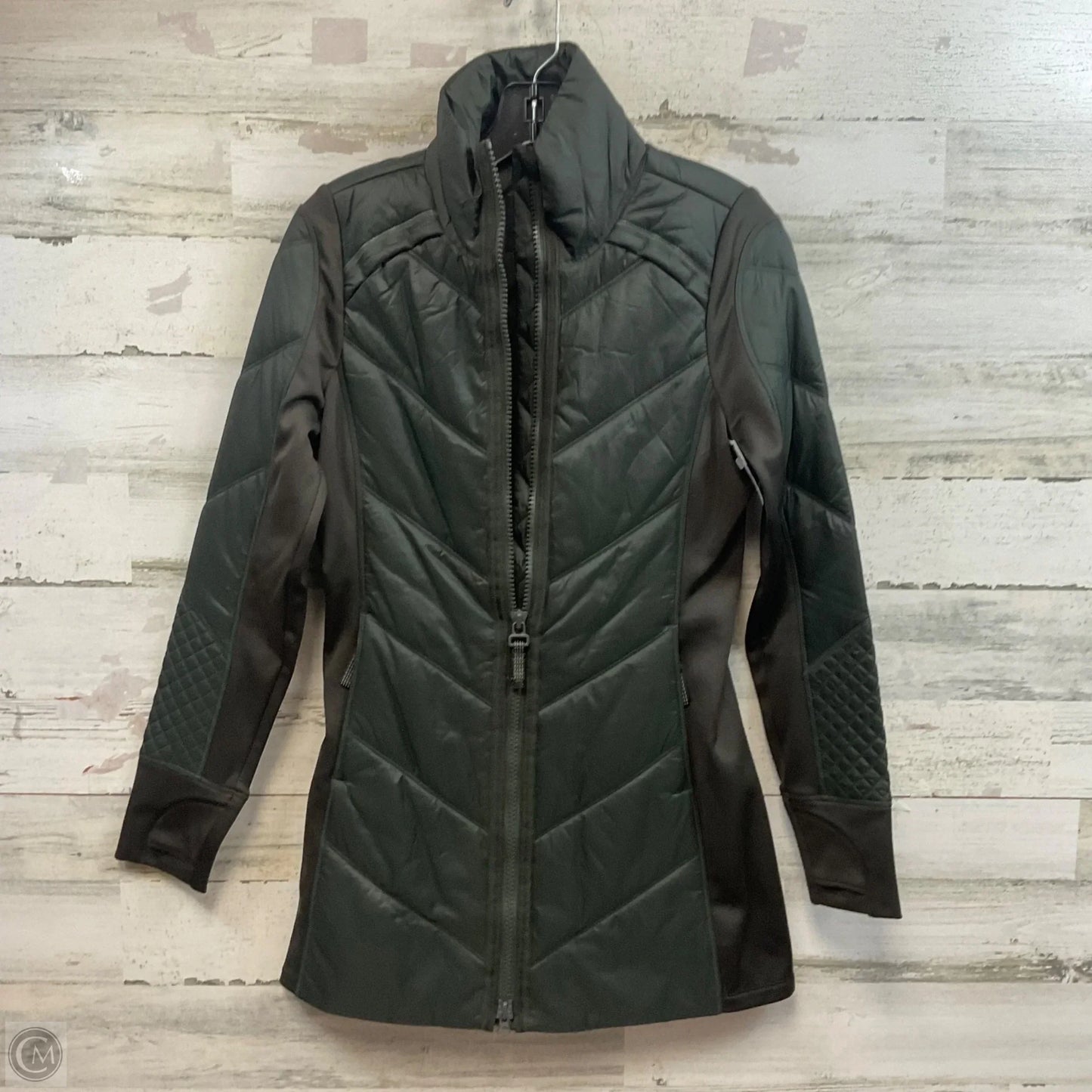 Coat Puffer & Quilted By Athleta In Green, Size: Xs