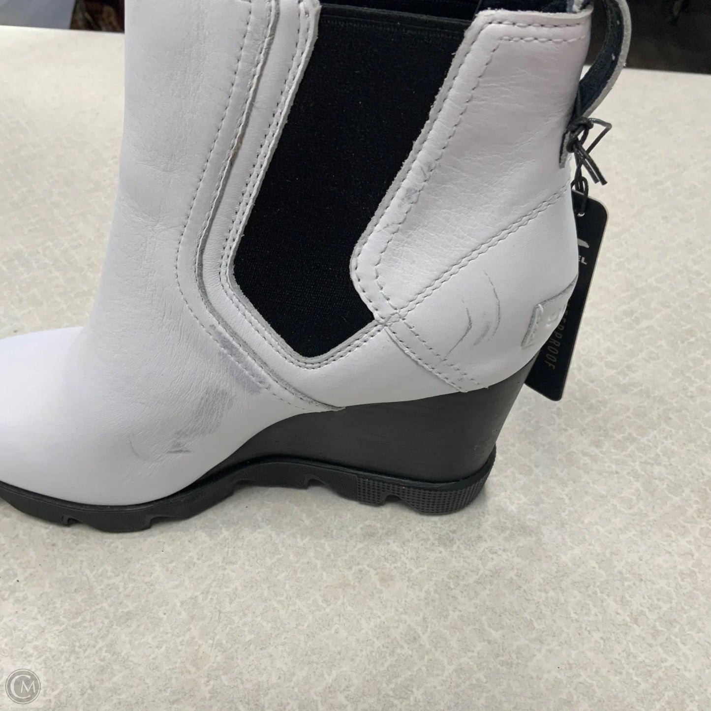 Boots Ankle Heels By Sorel In White, Size: 7