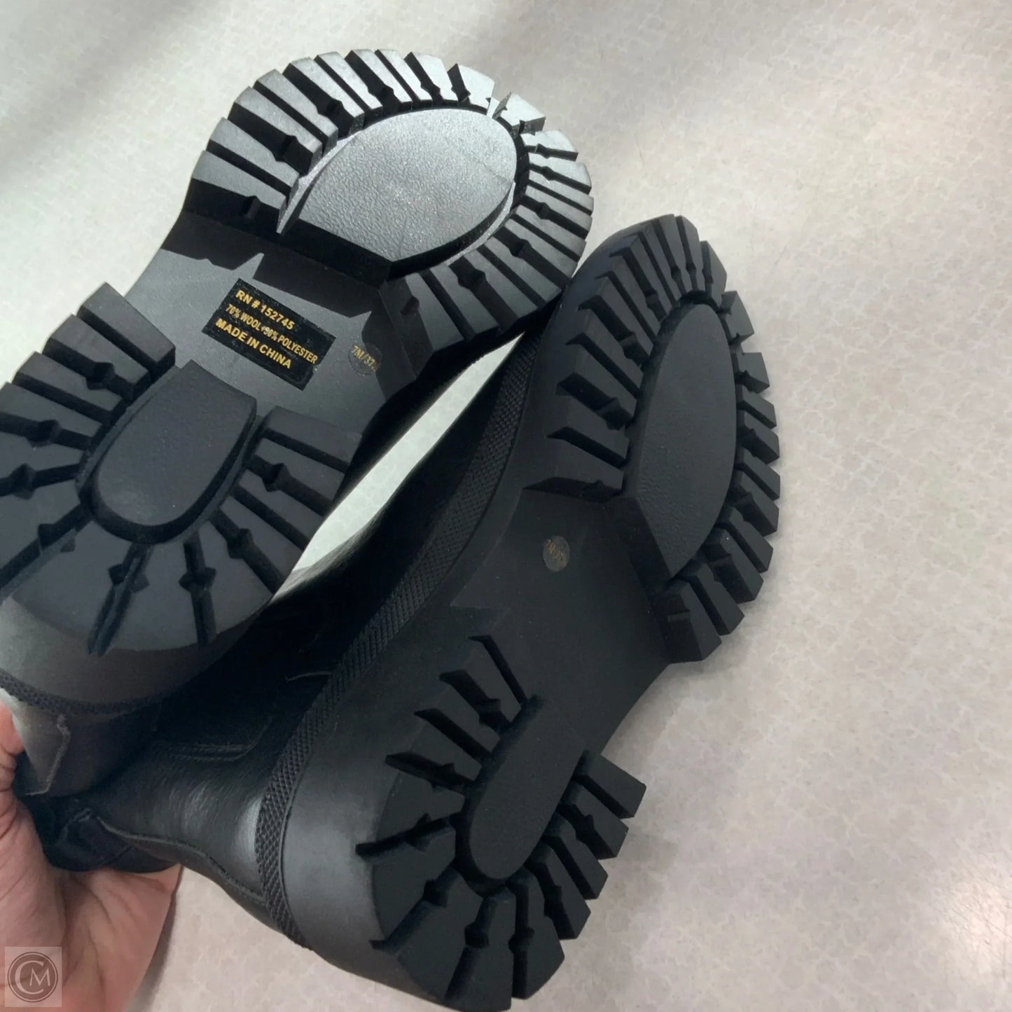 Boots Combat By Lucky Brand In Black, Size: 7