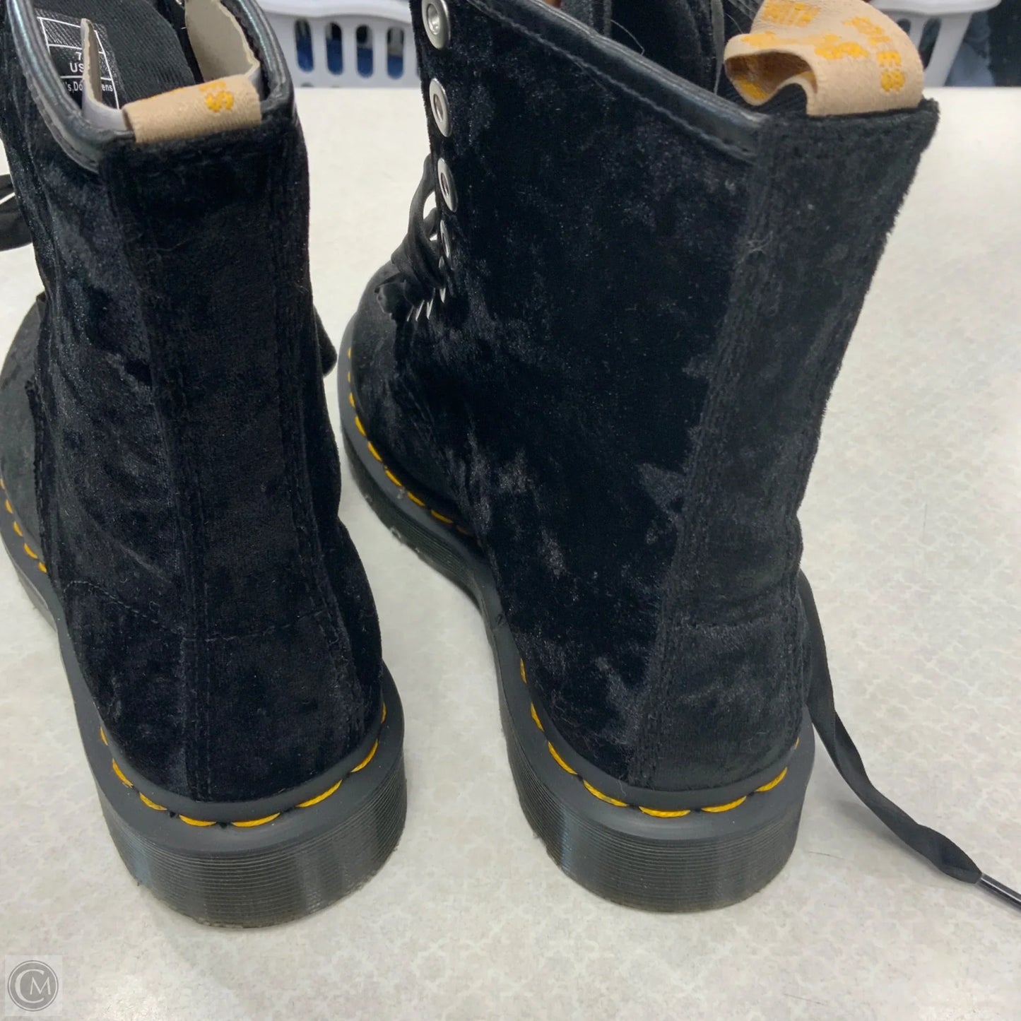 Boots Combat By Dr Martens In Black, Size: 7