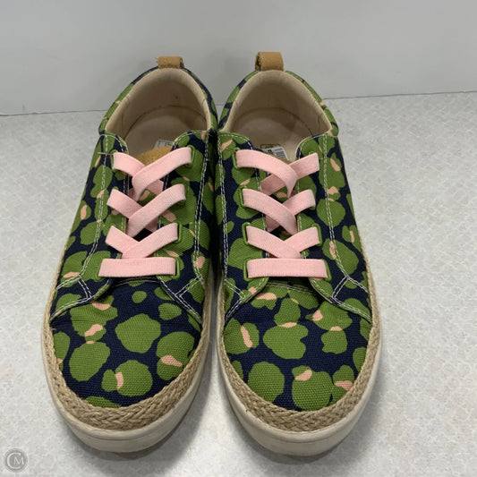 Shoes Sneakers By Spenco In Green, Size: 9.5