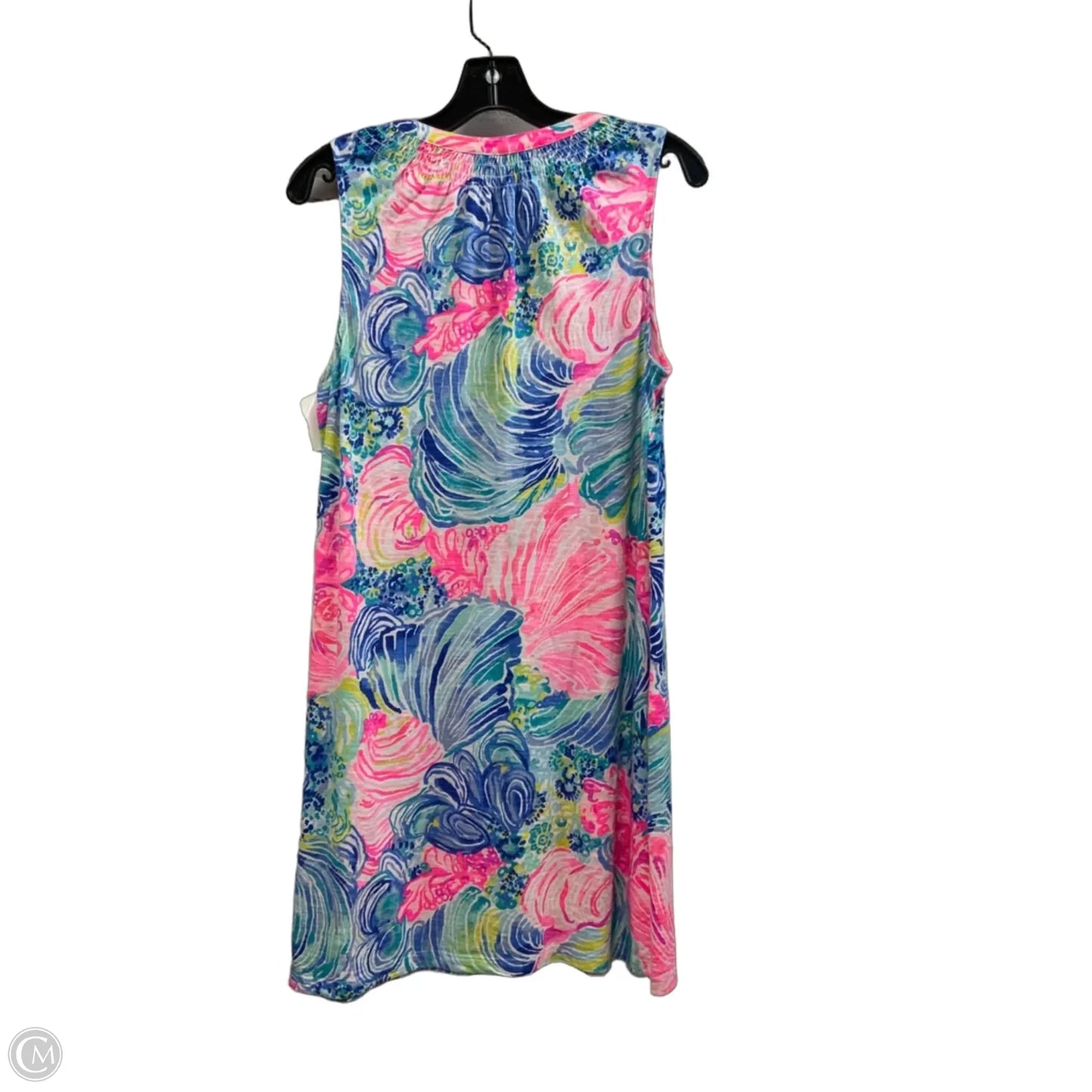 Dress Casual Short By Lilly Pulitzer In Blue & Pink, Size: M