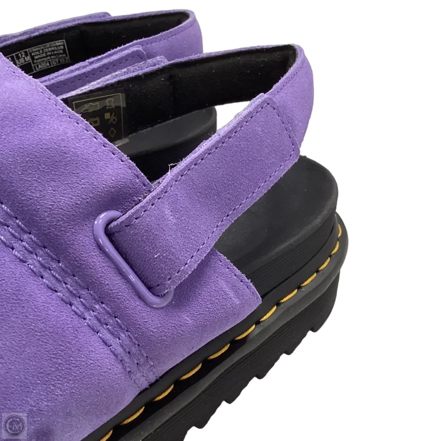 Sandals Flats By Dr Martens In Purple, Size: 13
