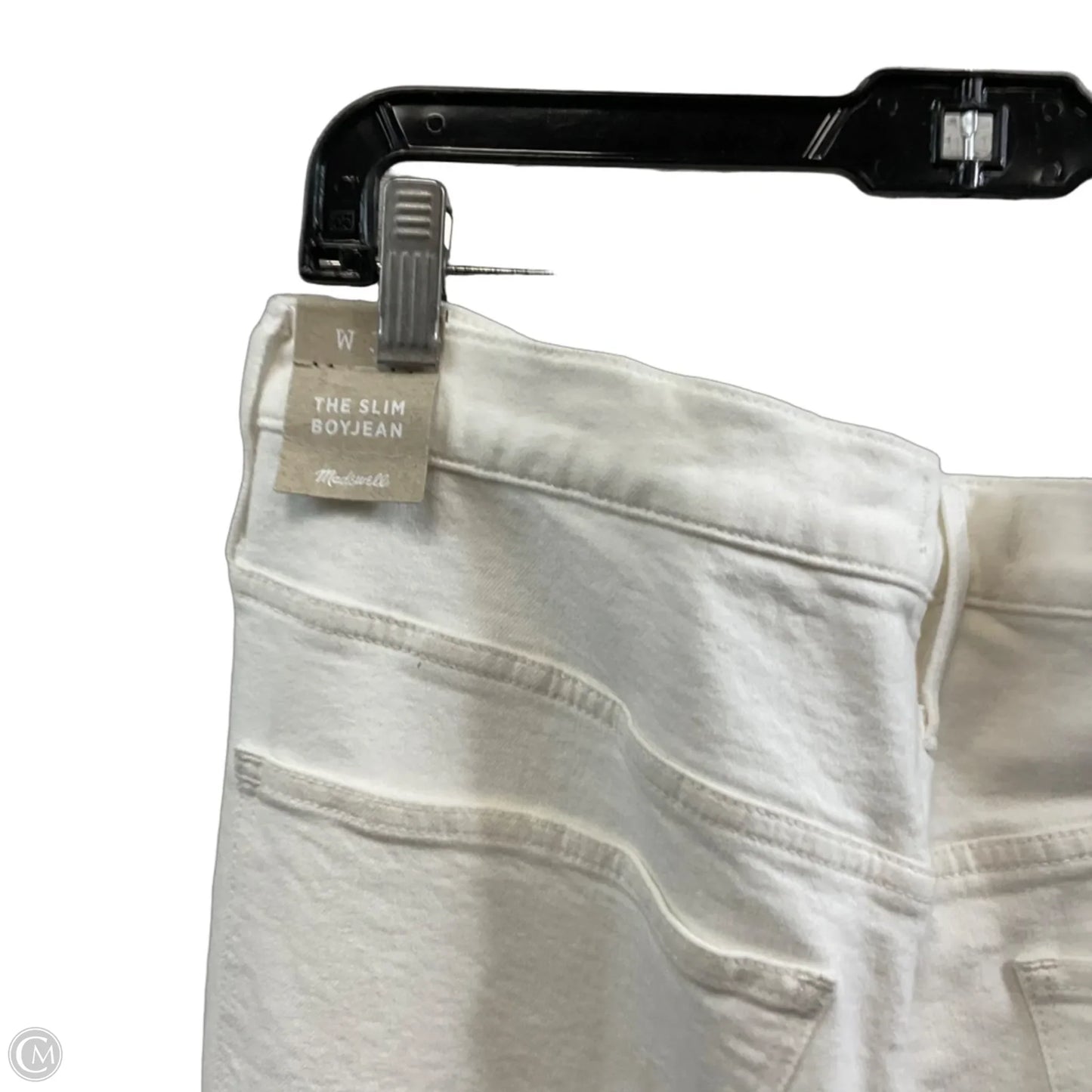 Jeans Boyfriend By Madewell In White Denim, Size: 14