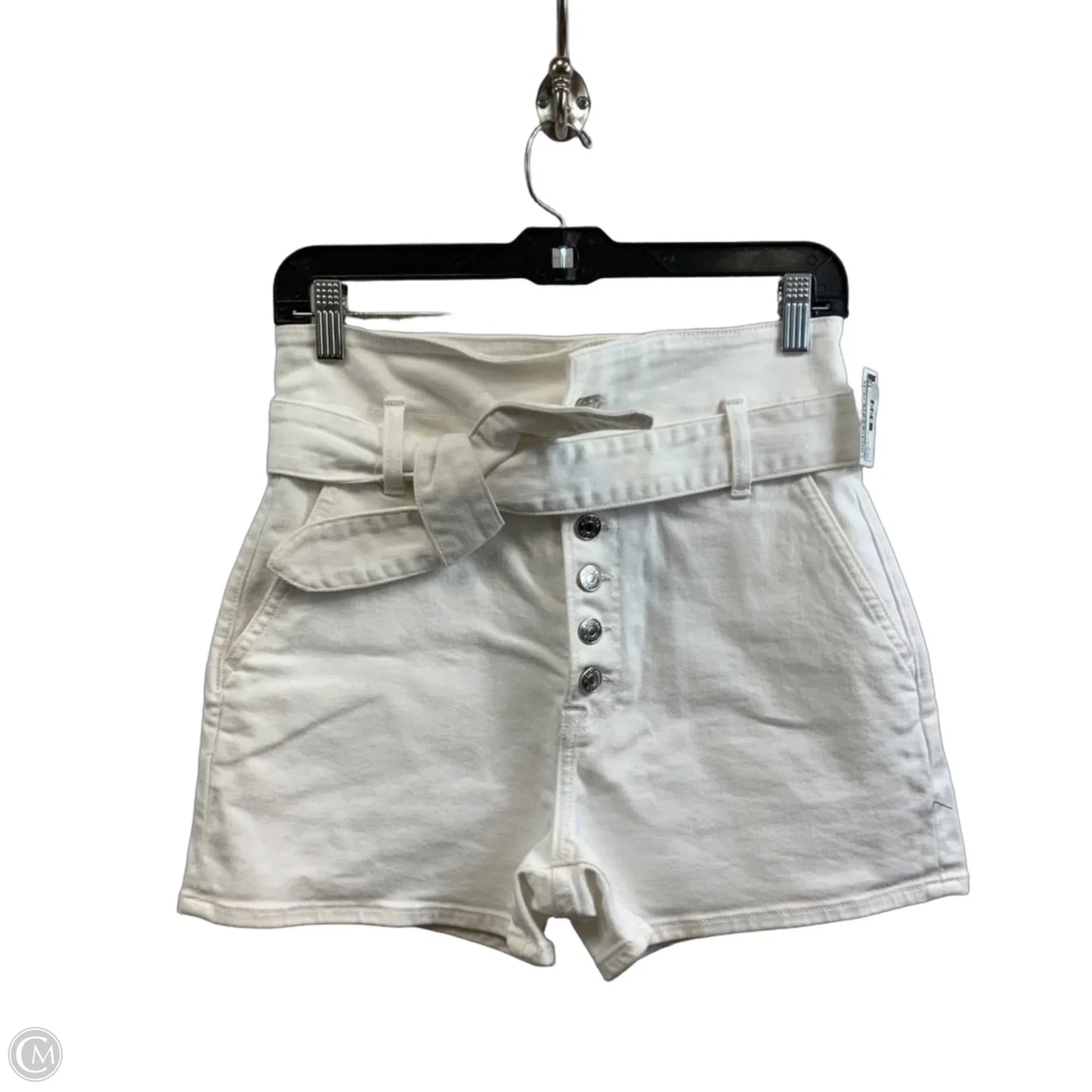Shorts By GRLFRND In White Denim, Size: 2