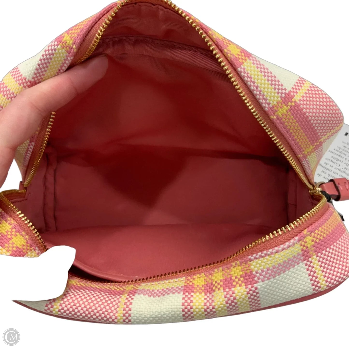 Makeup Bag Designer By Coach, Size: Small