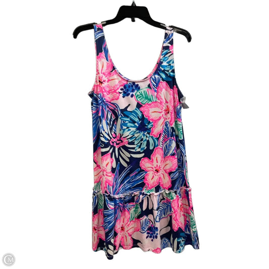 Dress Casual Short By Lilly Pulitzer In Blue & Pink, Size: M