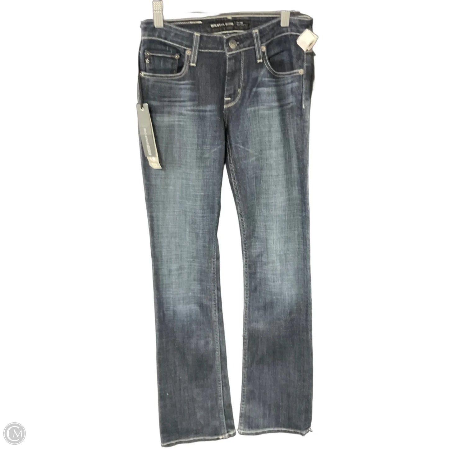 Jeans Boot Cut By Big Star In Blue Denim, Size: 4l