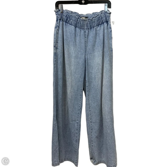 Jeans Wide Leg By Rewash In Blue Denim, Size: M