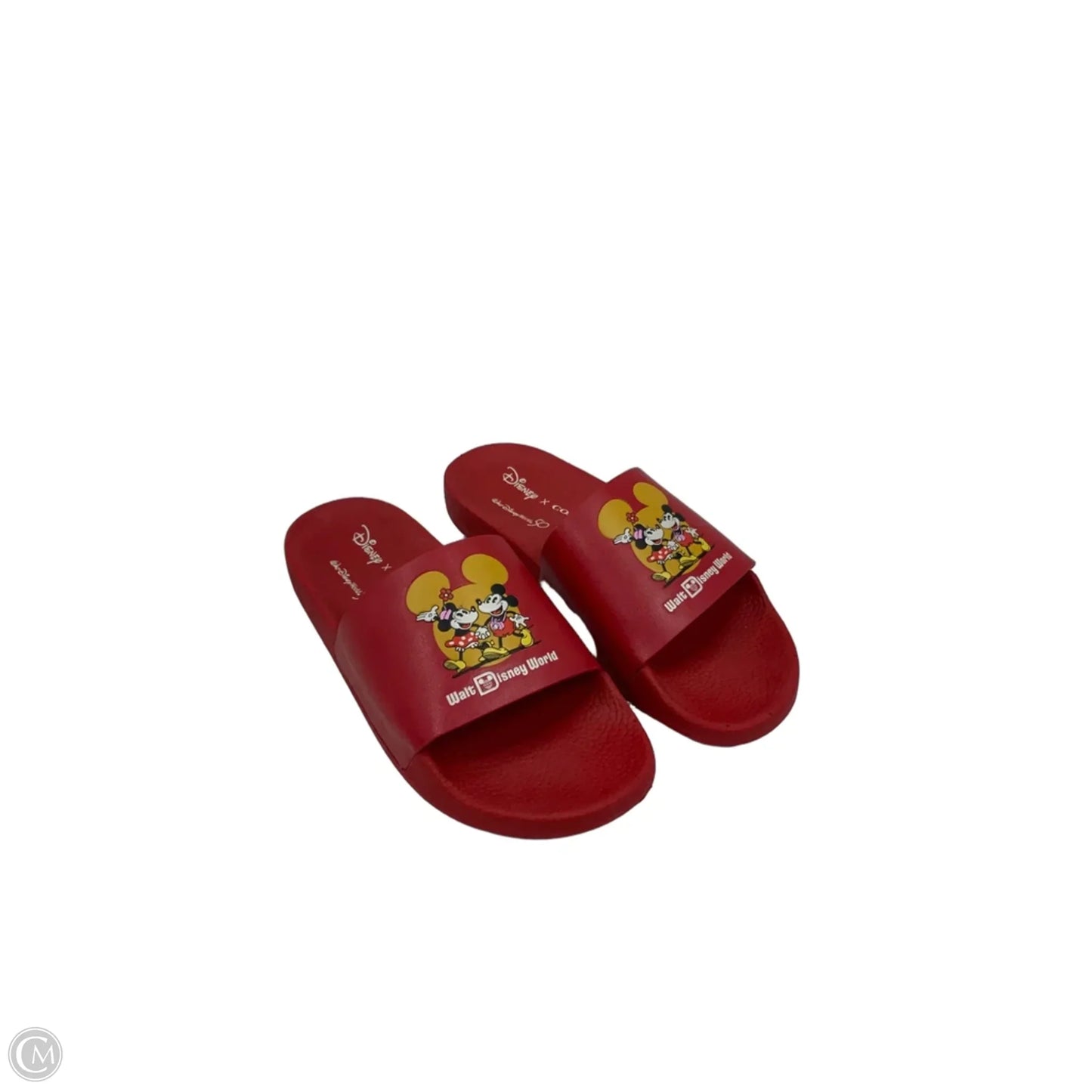 Sandals Designer By Coach In Red, Size: 8