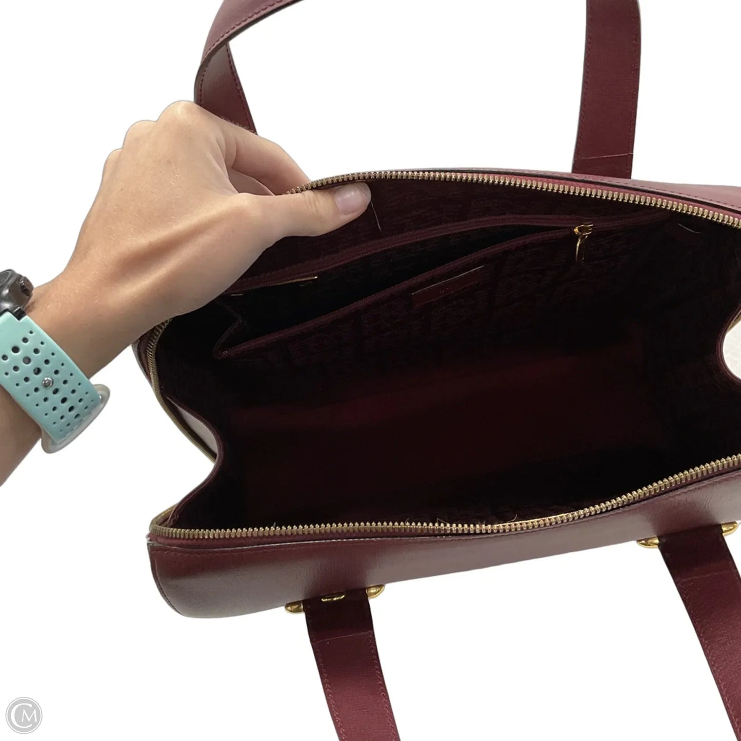 Handbag Luxury Designer By Cartier, Size: Large