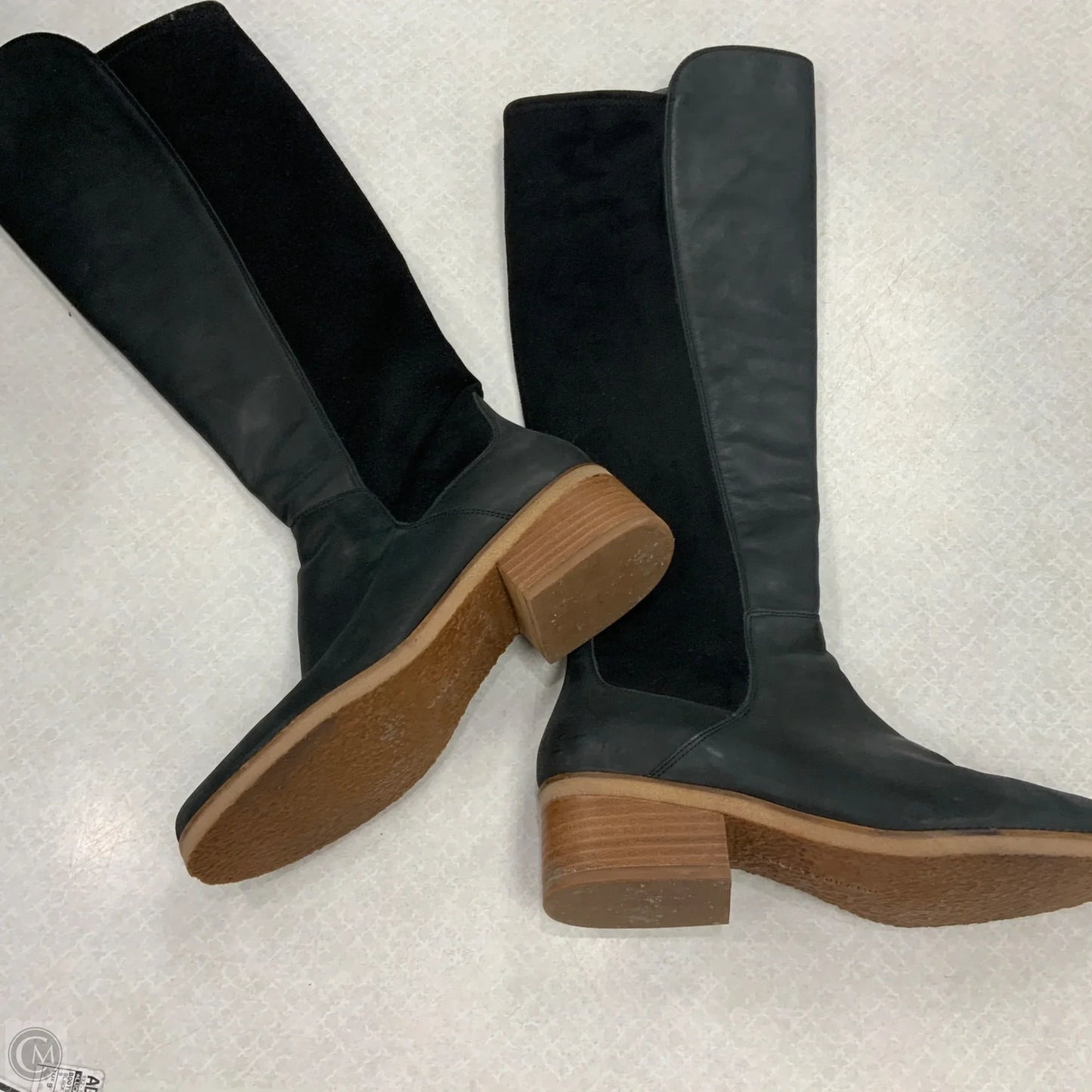 Boots Knee Flats By Lucky Brand In Black, Size: 9