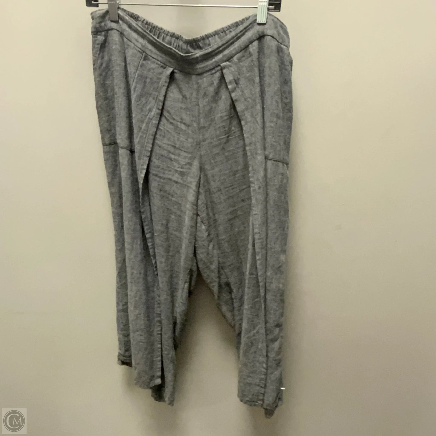 Pants Linen By J. Jill In Grey, Size: L