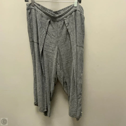 Pants Linen By J. Jill In Grey, Size: L
