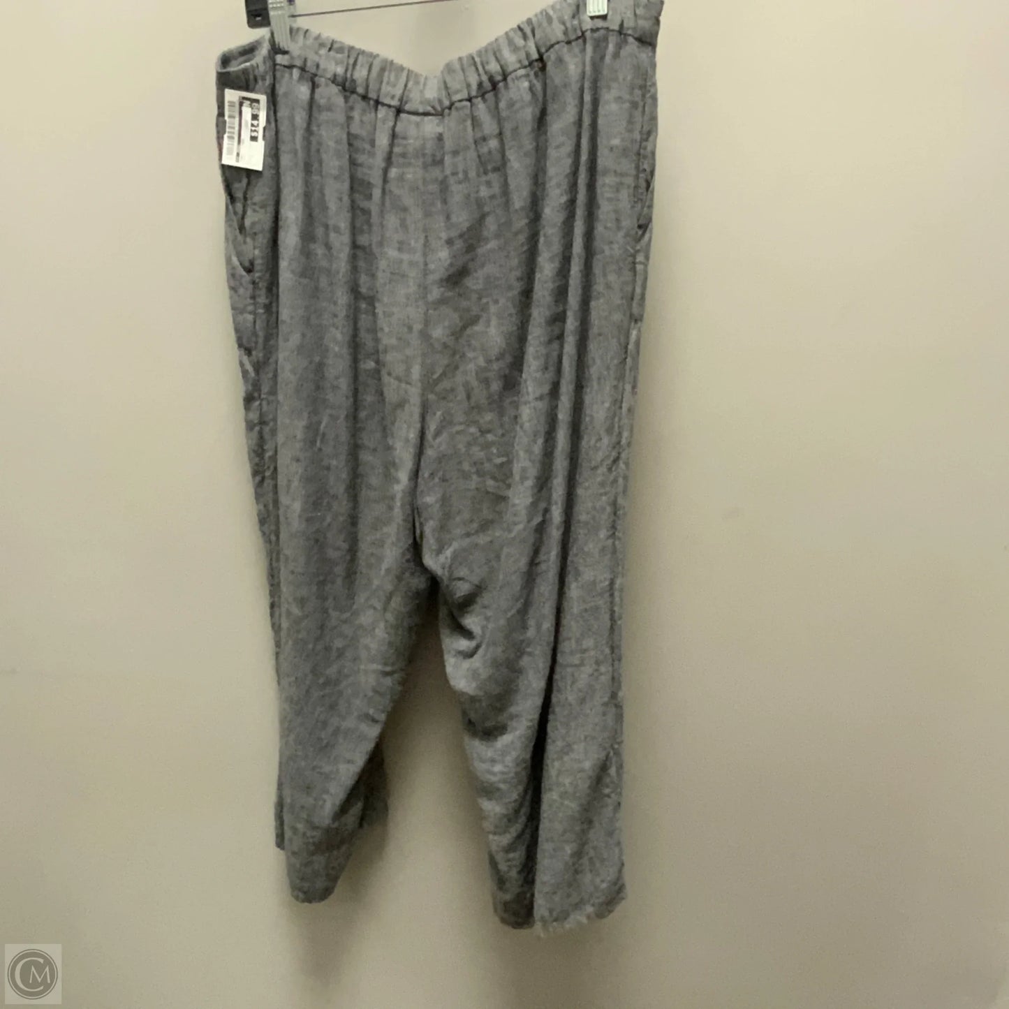 Pants Linen By J. Jill In Grey, Size: L