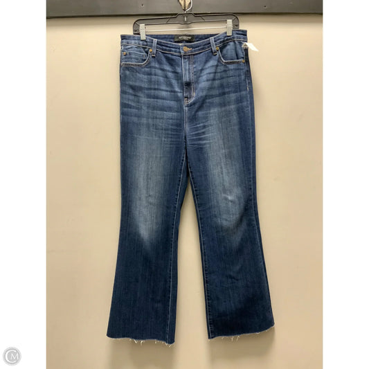 Jeans Flared By Liverpool In Blue Denim, Size: 12