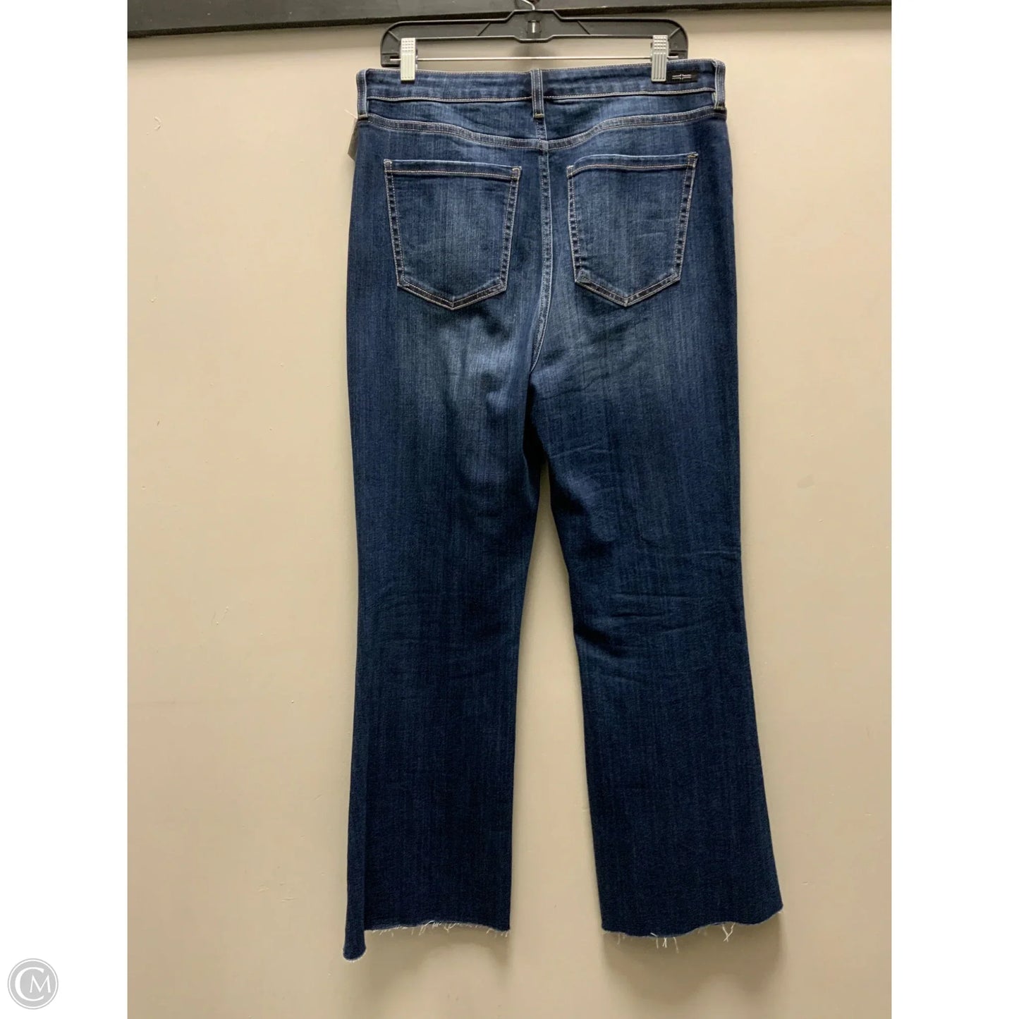Jeans Flared By Liverpool In Blue Denim, Size: 12