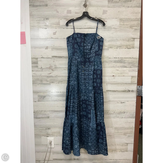 Dress Party Long By Lauren By Ralph Lauren In Blue, Size: S