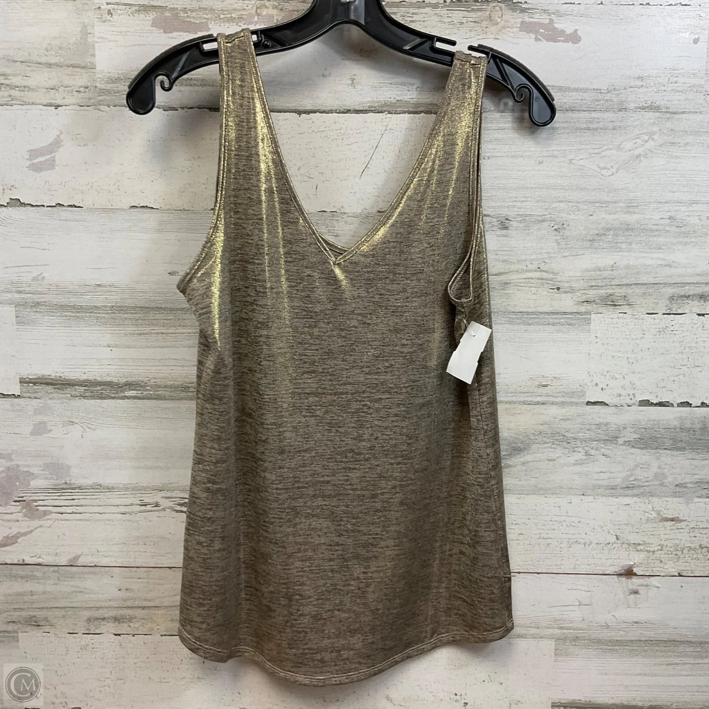 Top Sleeveless By White House Black Market In Gold, Size: S