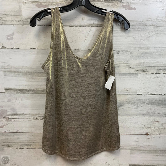 Top Sleeveless By White House Black Market In Gold, Size: S