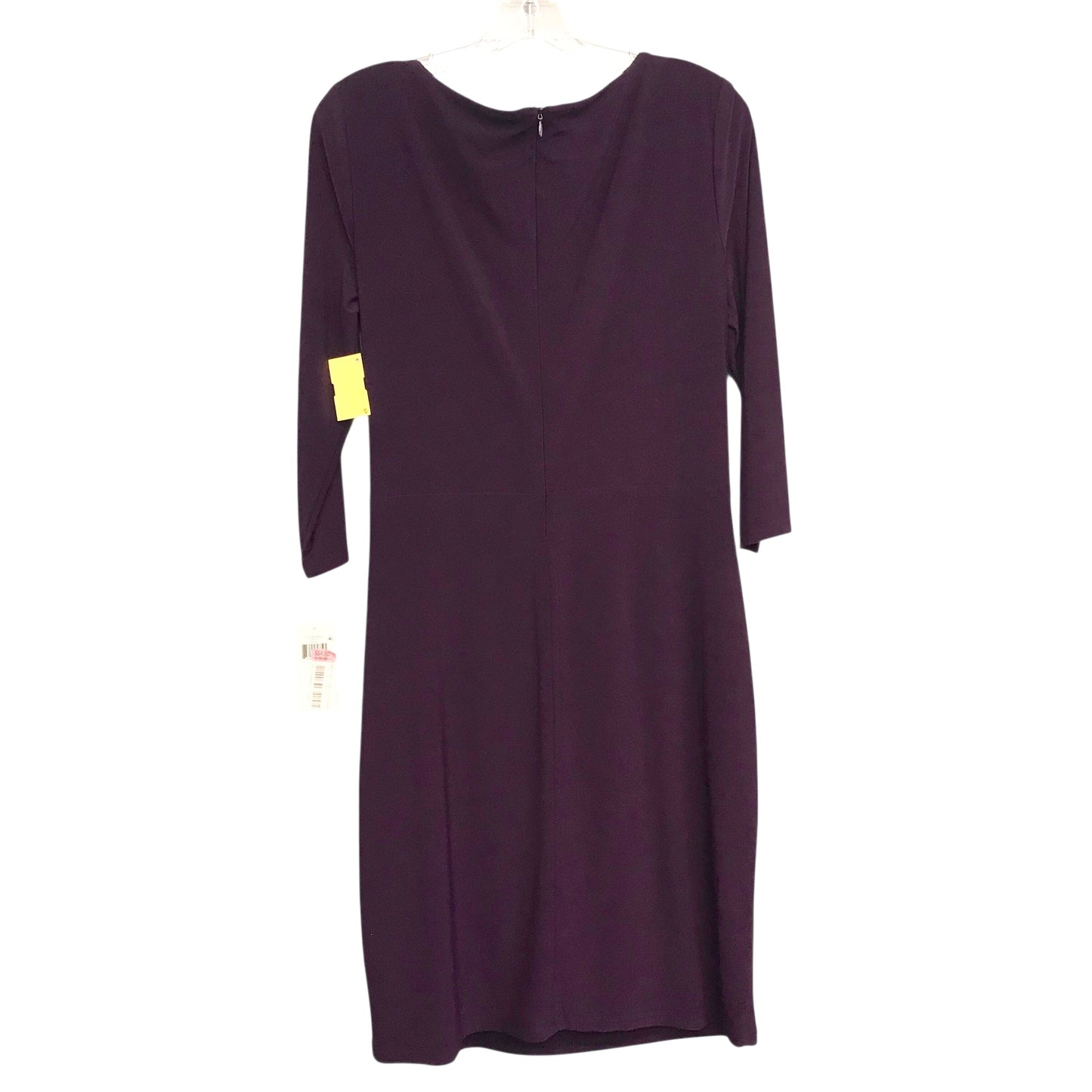 Dress Work By Lauren By Ralph Lauren In Purple, Size:L