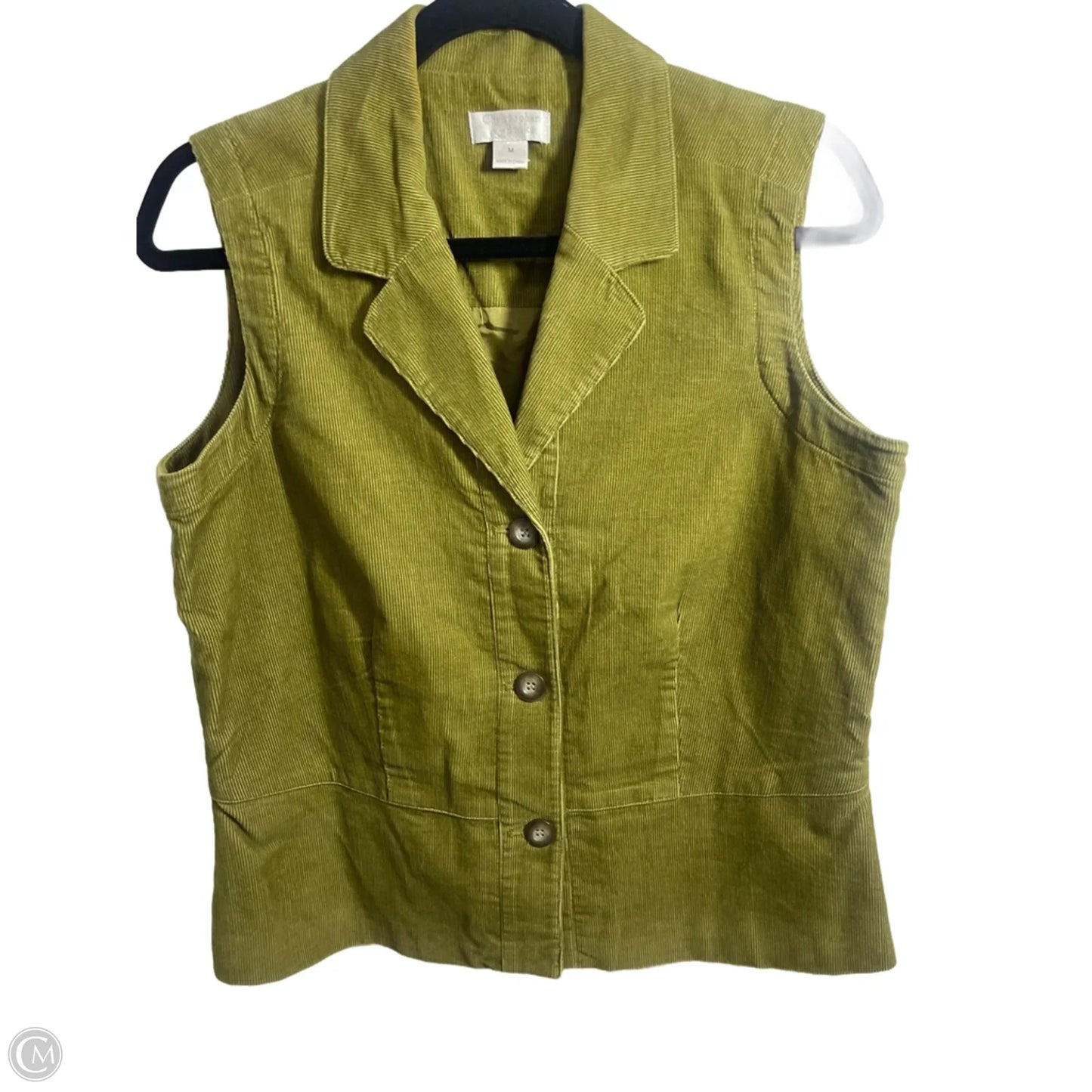 Vest Other By Christopher And Banks In Green, Size: M