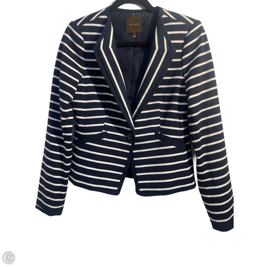 Blazer By Limited In Striped Pattern, Size: S