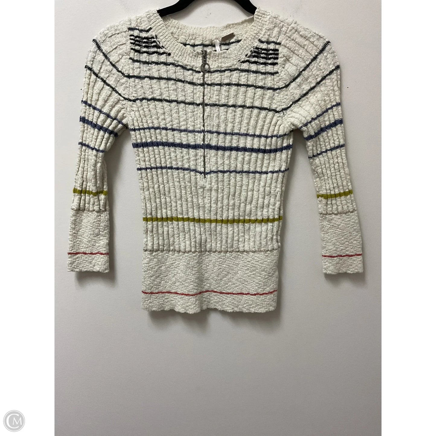 Sweater By Free People In White, Size: S