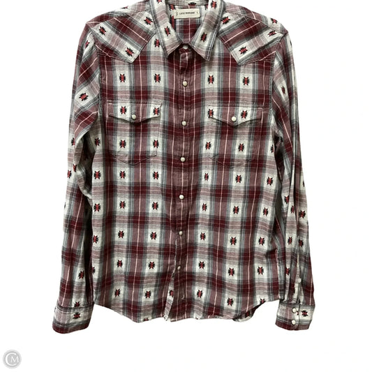 Top Long Sleeve By Lucky Brand In Multi-colored, Size: M