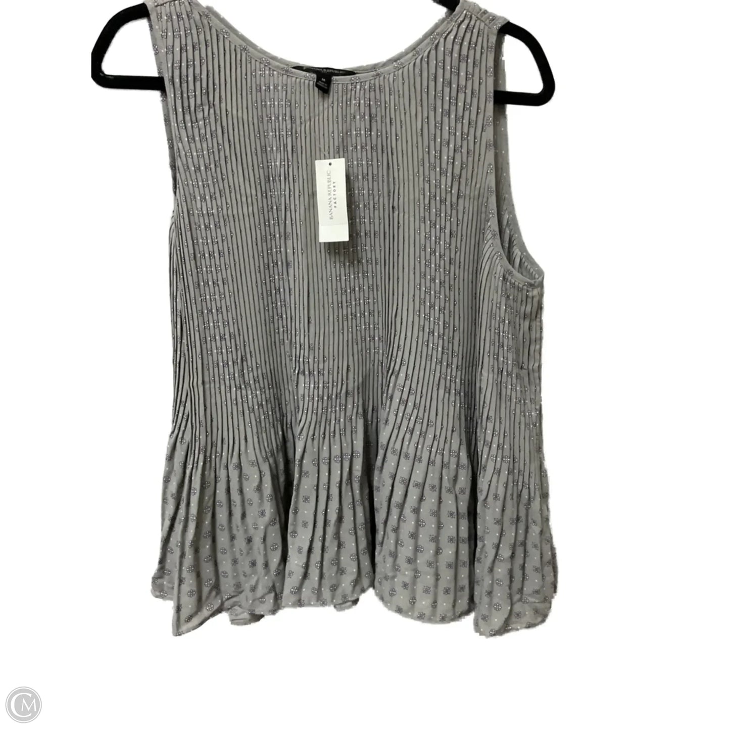 Top Sleeveless By Banana Republic In Floral Print, Size: M