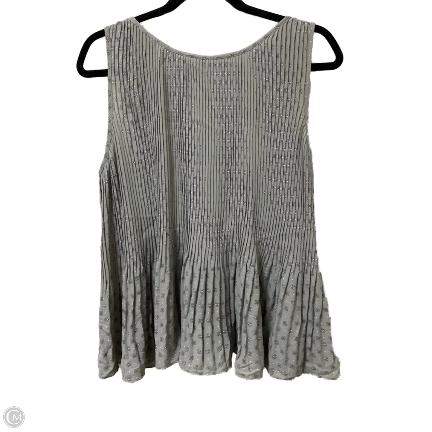 Top Sleeveless By Banana Republic In Floral Print, Size: M