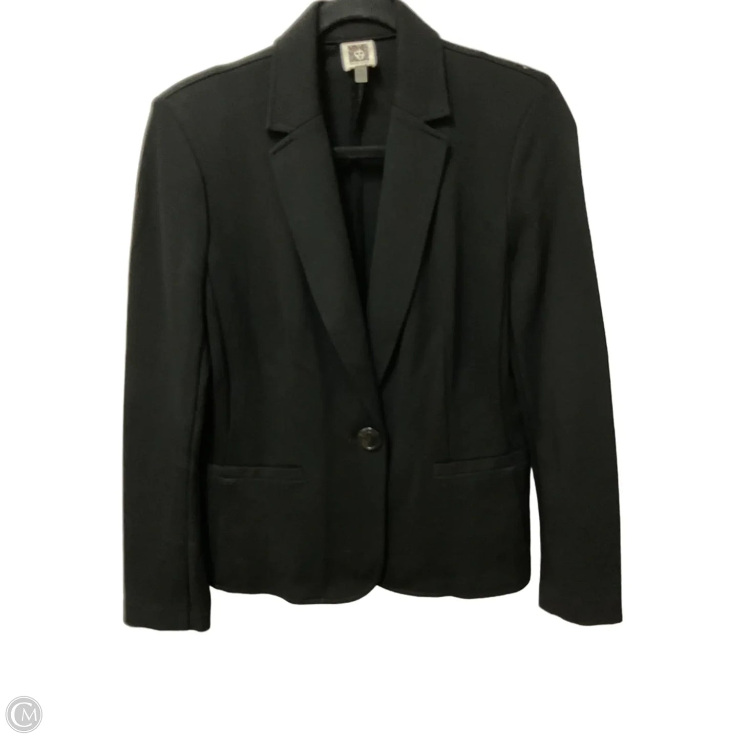 Blazer By Anne Klein In Black, Size: Mp