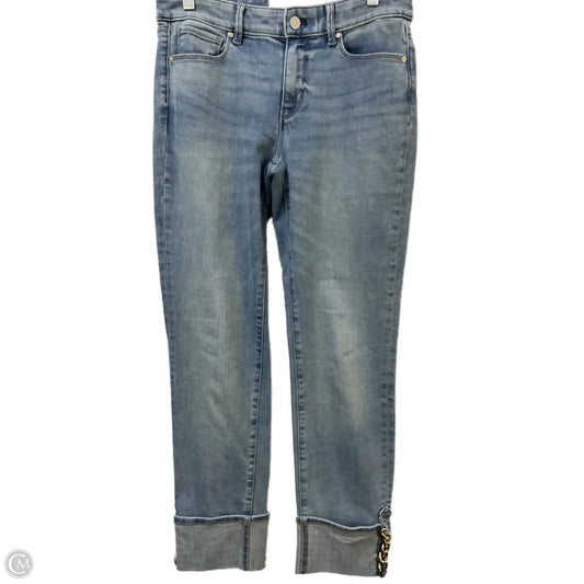 Jeans Cropped By White House Black Market In Blue Denim, Size: 6