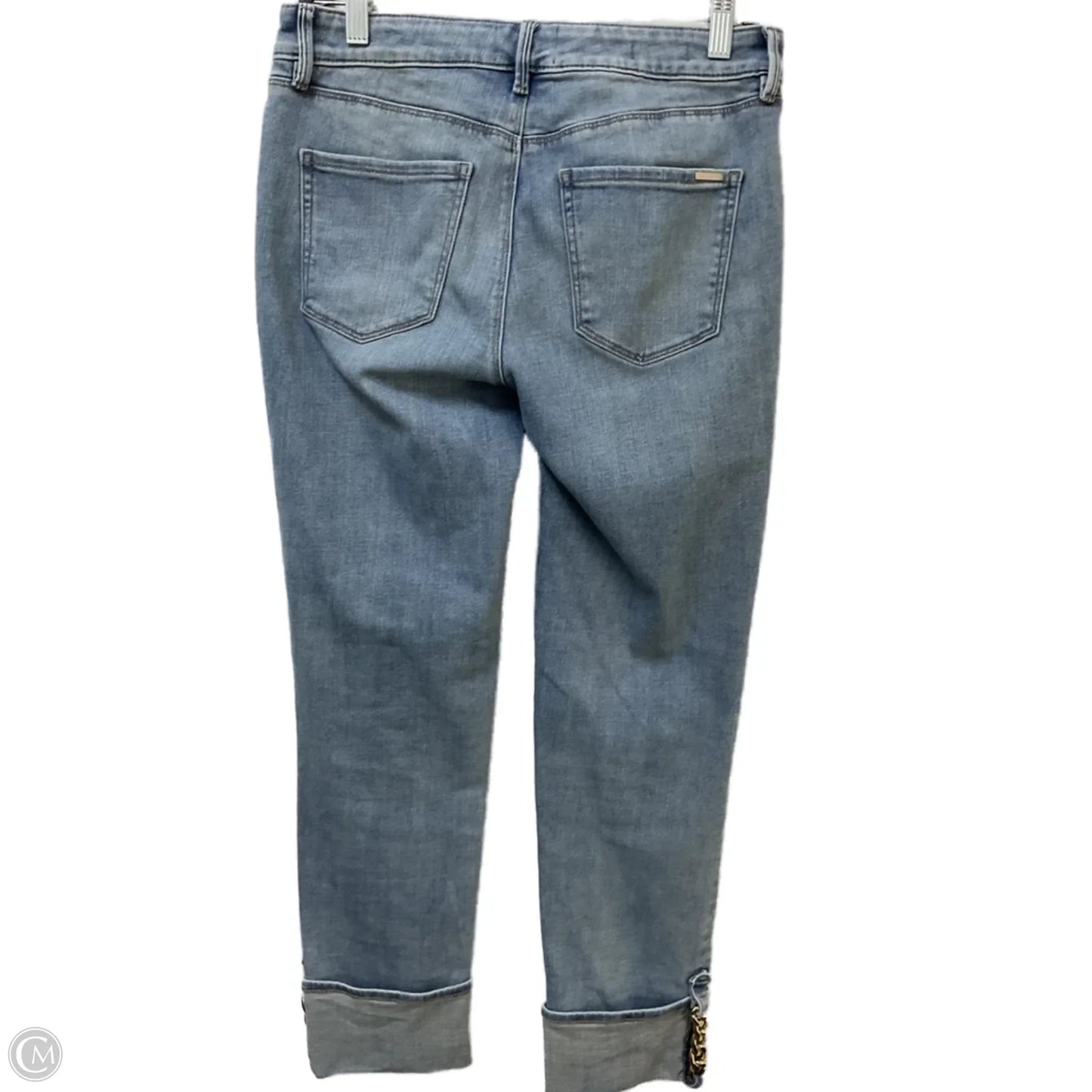 Jeans Cropped By White House Black Market In Blue Denim, Size: 6