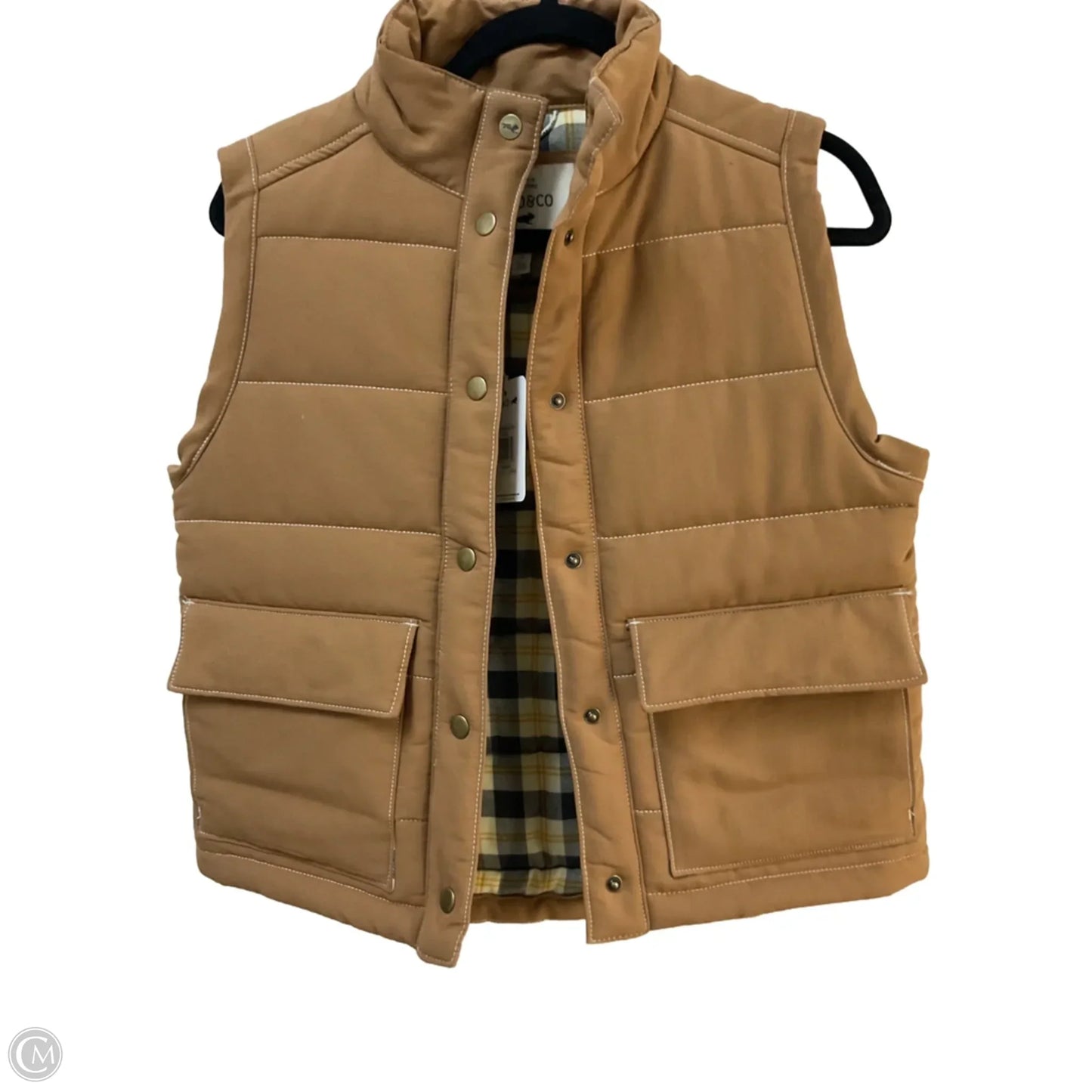 Vest Puffer & Quilted By Toad & Co In Brown, Size: S