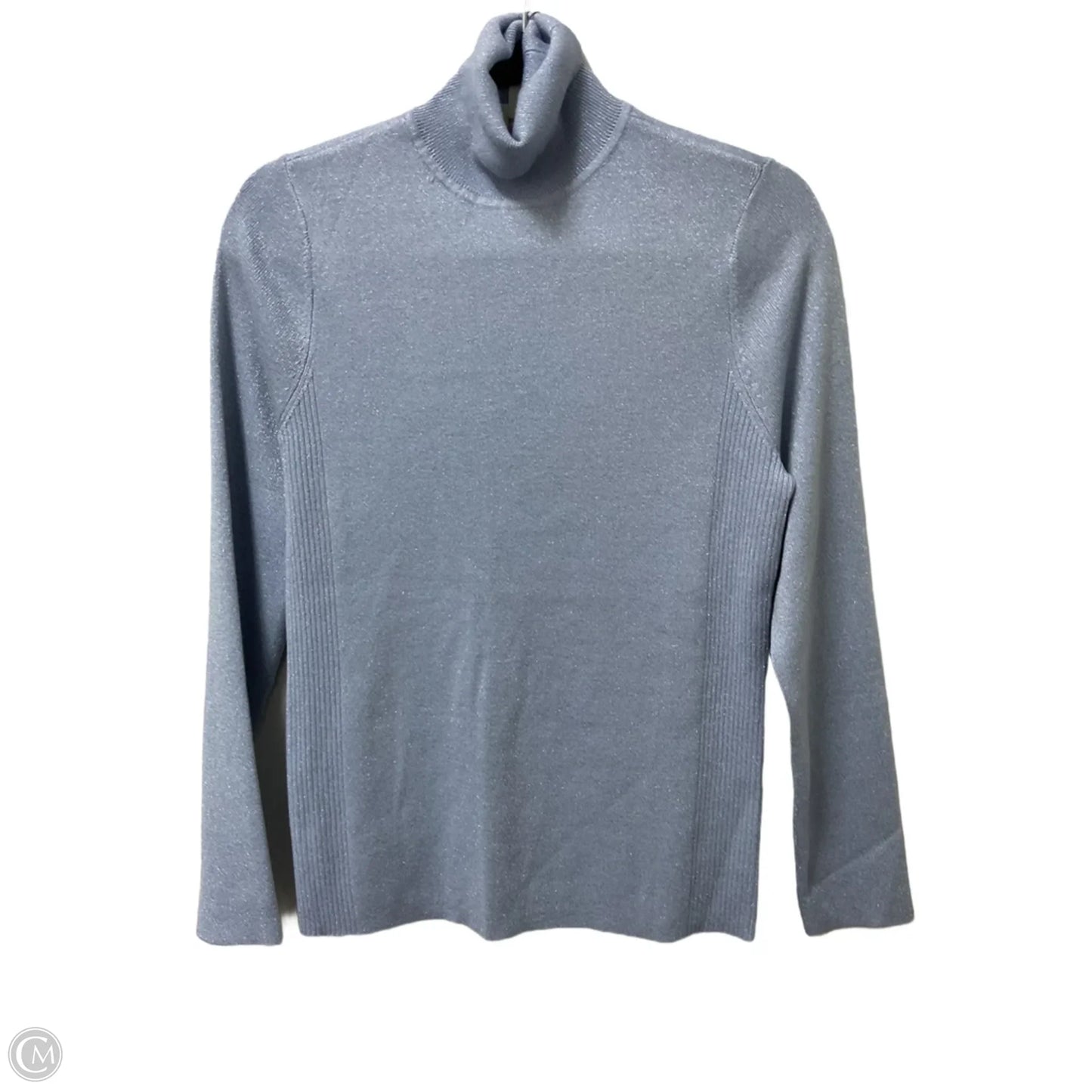 Top Long Sleeve By Chicos In Blue, Size: M