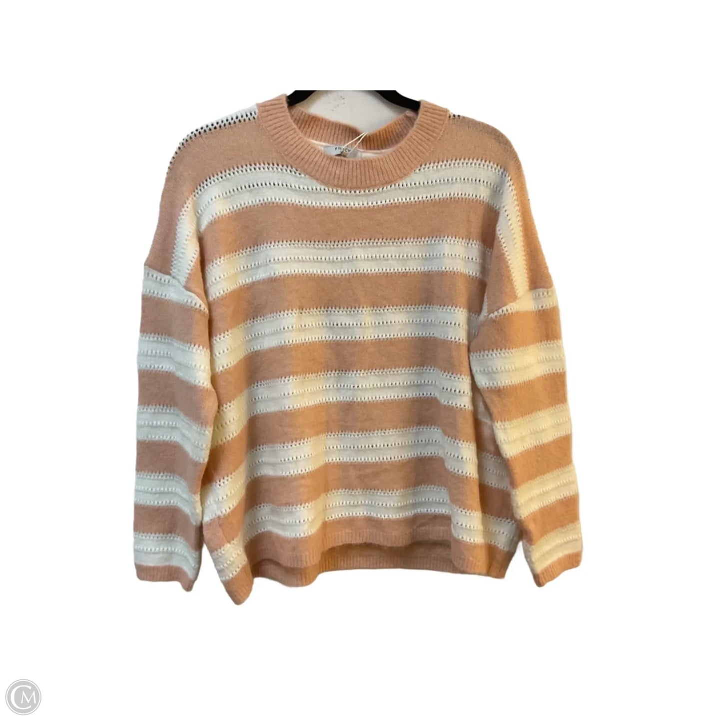 Sweater By Frnch In Striped Pattern, Size: S